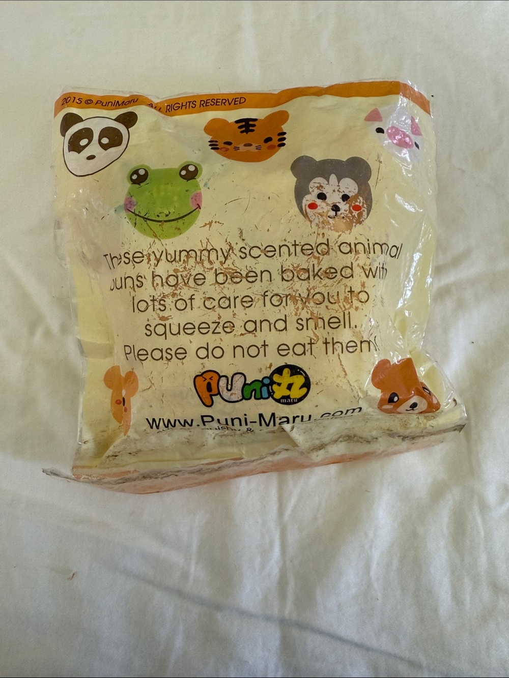 RARE LICENSED Puni-Maru Bear Bun Squishy - Picture 2 of 4
